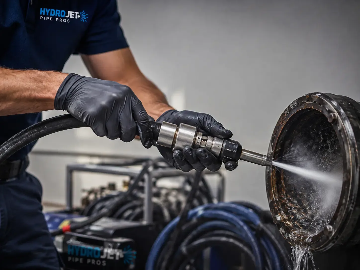 Hydro Jet Pipe Descaling in Sanger, CA
